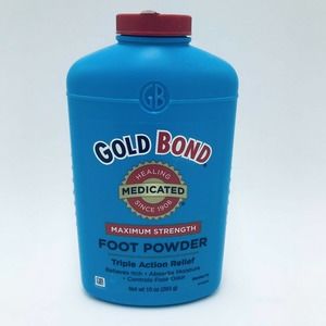 Gold Bond Foot Powder Medicated Maximum Strength 10 oz with Talc Discontinued